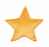 Velvet Star Cushion - Yellow